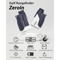 Gogogo Sport Vpro ZeroIn : Télémètre Golf Rechargeable 2500 yd