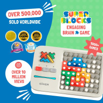 GiiKER Super Blocks Puzzle Games – 1000+ Brain Teasers for Kids & Teens