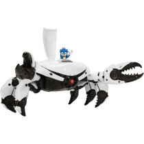 Sonic 3 Movie Jouet Playset Mécha Crabe avec Figurine 2,5