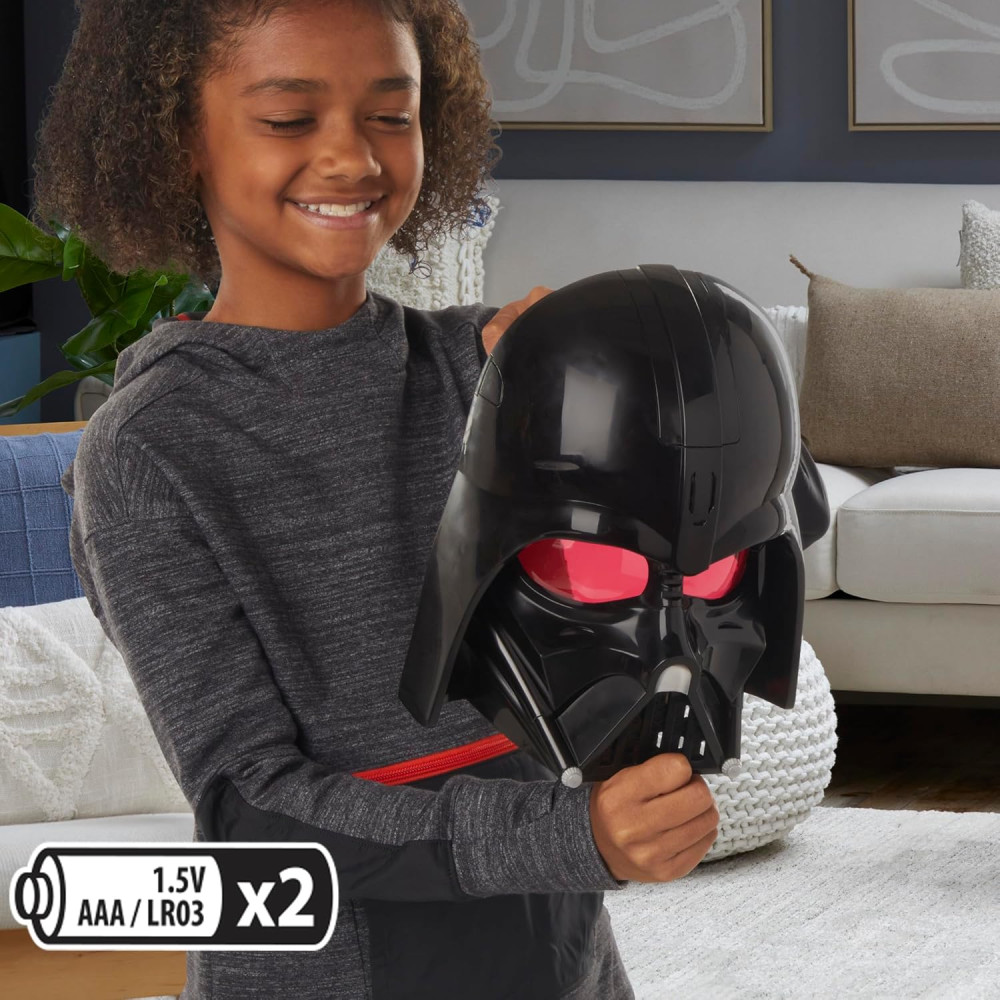 Masque Électronique Darth Vader Star Wars avec Sons - Enfants