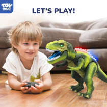 Dinosaure Télécommandé STEAM - Robot dansant avec sons réalistes