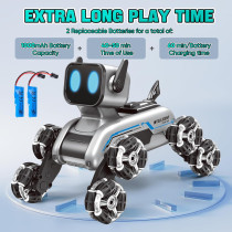 Chien Robot Télécommandé 2.4GHz avec Lumières & Musique