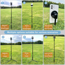 Selfie Stick Monopode/Trépied pour Swing Golf - Support Téléphone
