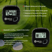 GOLFBUDDY Voice 2S+ GPS Rangefinder with Voice & Slope Mode, 18H Battery