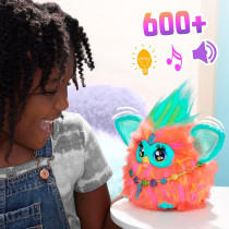 Furby Coral interactif + 15 accessoires mode pour enfants 6+