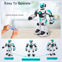 RC Robot Toy for Kids – Programmable, Gesture Sensing & Rechargeable