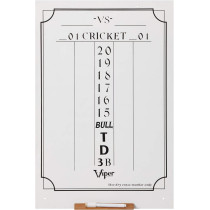 Tableau Blanc Viper Dry Erase pour Cricket & Jeux de Fléchettes