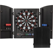 Accudart Apollo Electronic Dartboard Cabinet - 38 Modes & LED Scoring