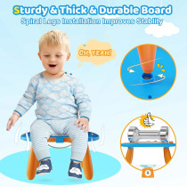 Kikidex Magnetic Drawing Board for Toddlers 1-3 Years – Educational Toy