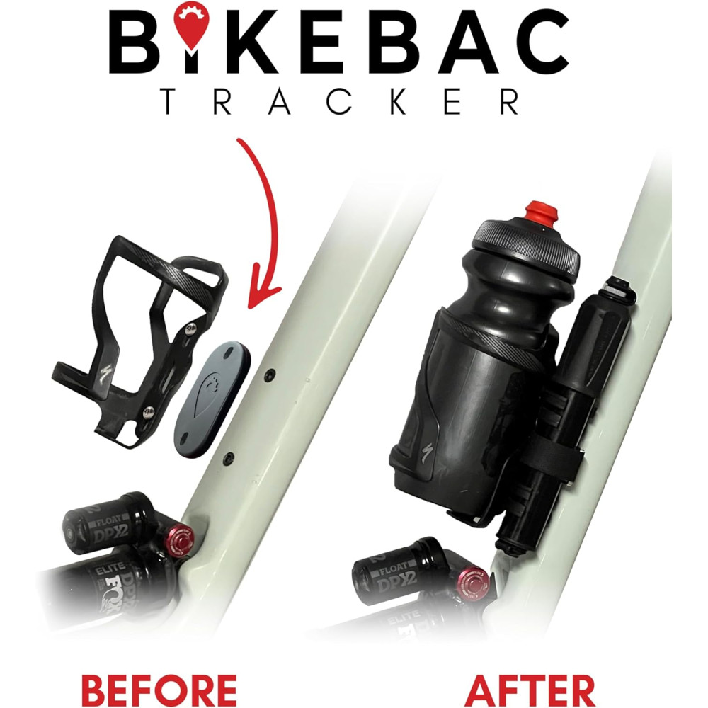 Bike Tracker Locator - Waterproof, 12+ Month Battery, Apple Find My Compatible