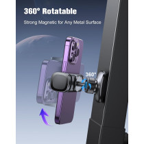 Magnetic Phone Holder for Gym & Golf Cart – 360° Rotatable Mount