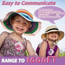 Talkies Licornes Enfants 3-9 ans - 2 Pack Aventure 1000ft