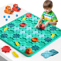 Jeu de construction logique STEM Montessori 4-8 ans éducatif
