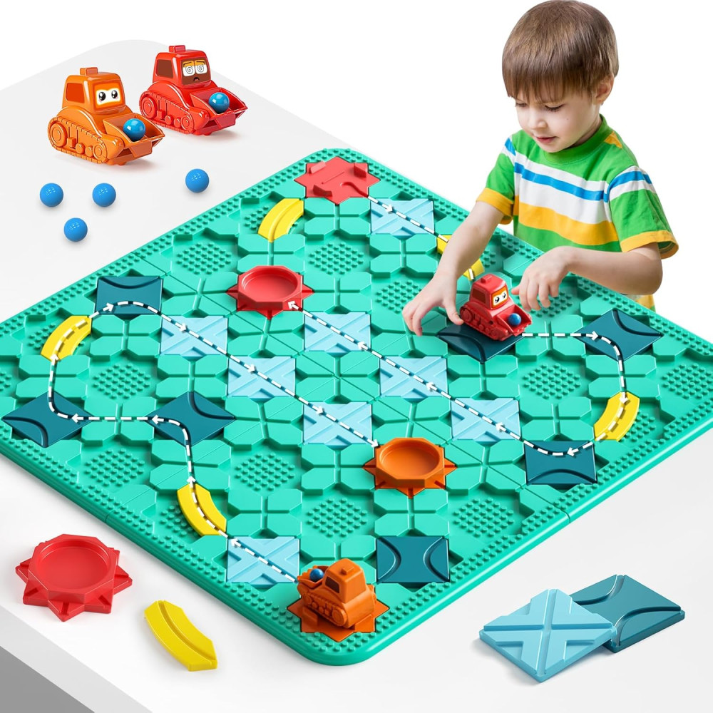 Jeu de construction logique STEM Montessori 4-8 ans éducatif