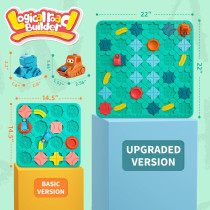 Jeu de construction logique STEM Montessori 4-8 ans éducatif