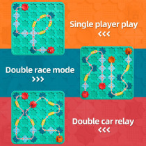 Logical Road Builder STEM Board Game - Educational Puzzle Toy for Kids 4-8