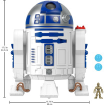 Fisher-Price Imaginext R2-D2 Star Wars 17.5 avec Sons & Lumières