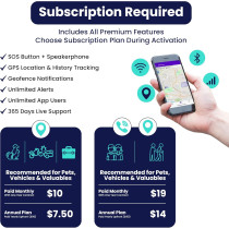 Multi-Use GPS Tracker for Vehicles, Kids, Pets & Bikes – Real-Time 4G LTE