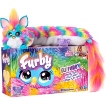 FURBY DJ Interactive Plush Toy with Music, Lights & Games, 32 for Ages 6+