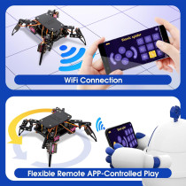 Robot Araignée Bionique Programmable - Jeu STEM 8-12 ans