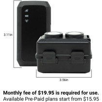 Optimus 3.0 GPS Tracker – 1 Month+ Battery, Waterproof, Magnetic Case