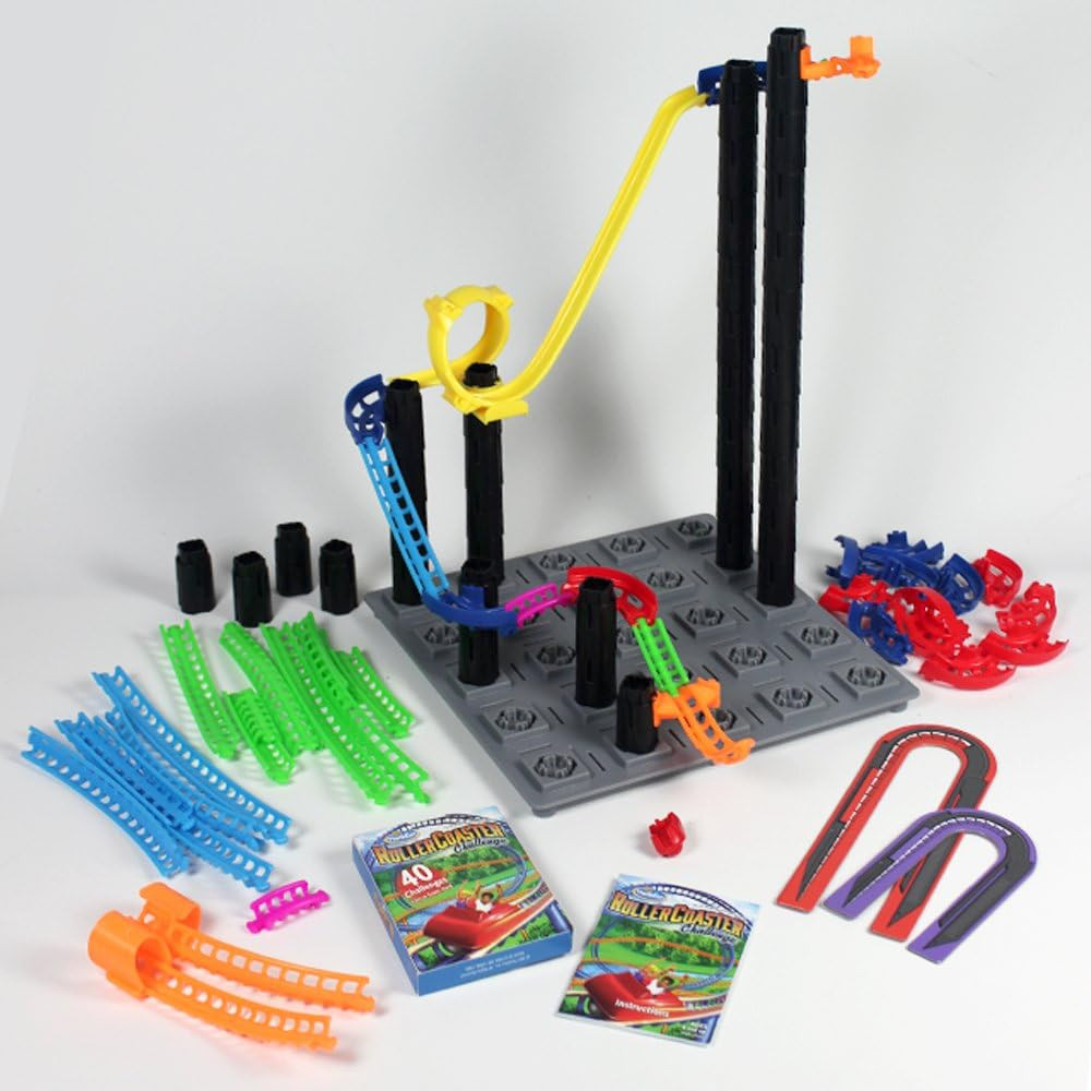 ThinkFun Roller Coaster Challenge - Jeu STEM 6+ Finaliste TOTY