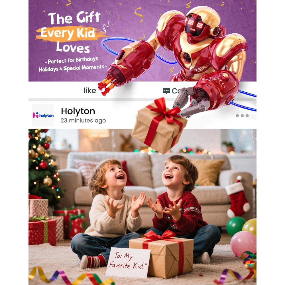 Holyton 5088 Robot Educatif Programmable avec Contrôle APP