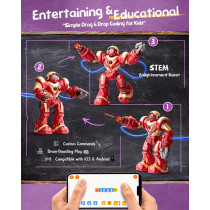 Holyton 5088 Smart RC Robot for Kids - STEM, Voice & APP Control