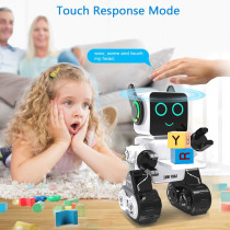 OKK Smart RC Robot Toy for Kids – Touch, Sound, Walk & Dance (White)