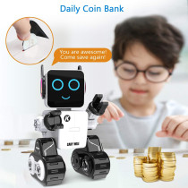 OKK Smart RC Robot Toy for Kids – Touch, Sound, Walk & Dance (White)