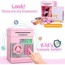 Tirelire Électronique Fille 5-10 Ans - Cadeau Anniversaire