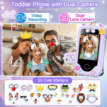Kids Smart Phone for Girls 3-10 | Learning Toy with Camera & Games