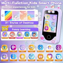 Kids Smart Phone for Girls 3-10 | Learning Toy with Camera & Games