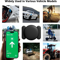 Mini Real-Time Magnetic Tracker for Elderly, Bikes, Cars & Vehicles