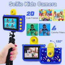 Caméra Étanche Enfant GKTZ 1080P - Cadeau Idéal 3-12 Ans