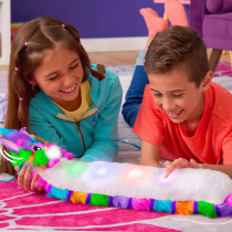 FURBY DJ Neon Star Plush Toy – Interactive Music, Lights & Games, Age 6+