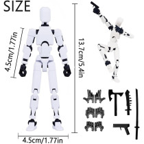 Titan 13 Lucky Robot 3D Printed Action Figures - 9pcs Game Gifts 2025