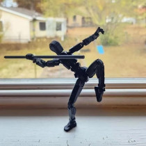 Titan 13 Lucky Robot 3D Printed Action Figures - 9pcs Game Gifts 2025