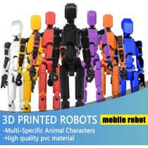 Titan 13 Lucky Robot 3D Printed Action Figures - 9pcs Game Gifts 2025