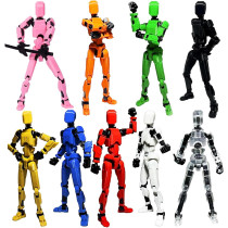 Titan 13 Lucky Robot 3D Printed Action Figures - 9pcs Game Gifts 2025