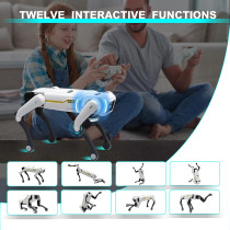 Jaming AI Robot Dog Toy – Remote Control, Voice & Bluetooth, Interactive Gift