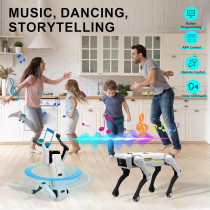 Jaming AI Robot Dog Toy – Remote Control, Voice & Bluetooth, Interactive Gift