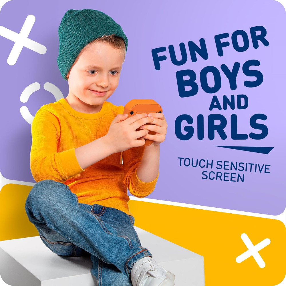 Jeu Électronique Tic-Tac-Toe 3-en-1 | Cadeau Anniversaire Enfants 7+