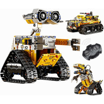 Kit Robot RC 3 en 1 – Dinosaure, Tank & Mur, 632 pcs