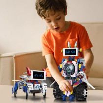 Set Robot 5 en 1 avec App et Télécommande - 603+ PCS