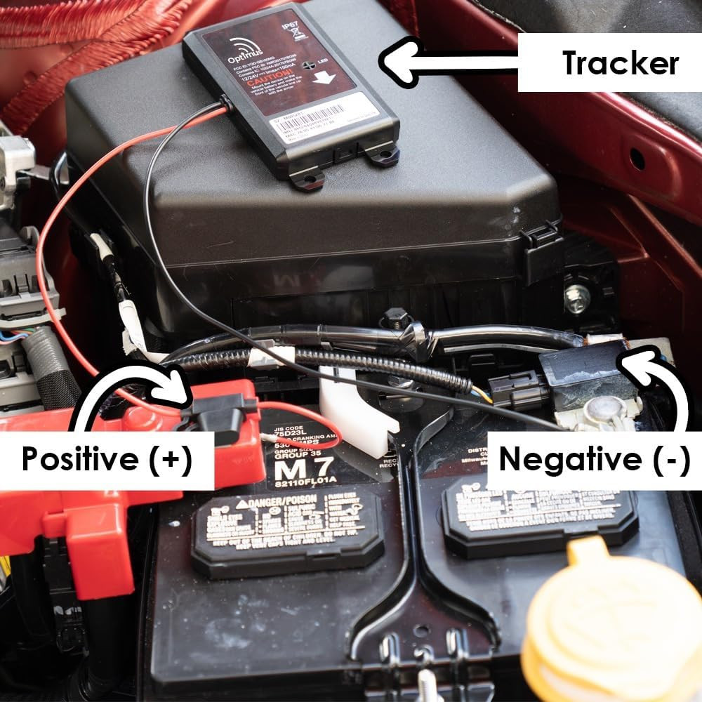 Optimus Wired GPS Vehicle Tracker - Easy Install & Low-Cost Plans