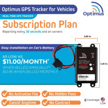 Optimus Wired GPS Vehicle Tracker - Easy Install & Low-Cost Plans