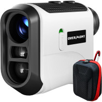 Overmont Golf Rangefinder with Slope - 1200Y Laser, 6.5X Zoom, Rechargeable