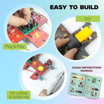 ButterflyEdufields 40in1 STEM Robotics Kit for Kids 8-12 | 100+ Parts
