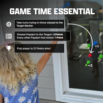 Popdarts Rookie Pack – Easy, Fun Suction Cup Dart Game for All Ages